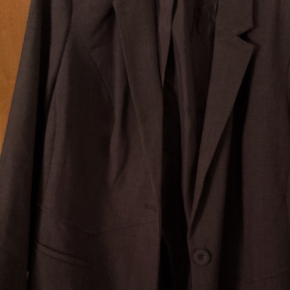Lane Bryant gray blazer
